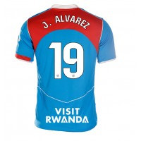 Atletico Madrid Julian Alvarez #19 Tretí Ženy futbalový dres 2025-26 Krátky Rukáv
